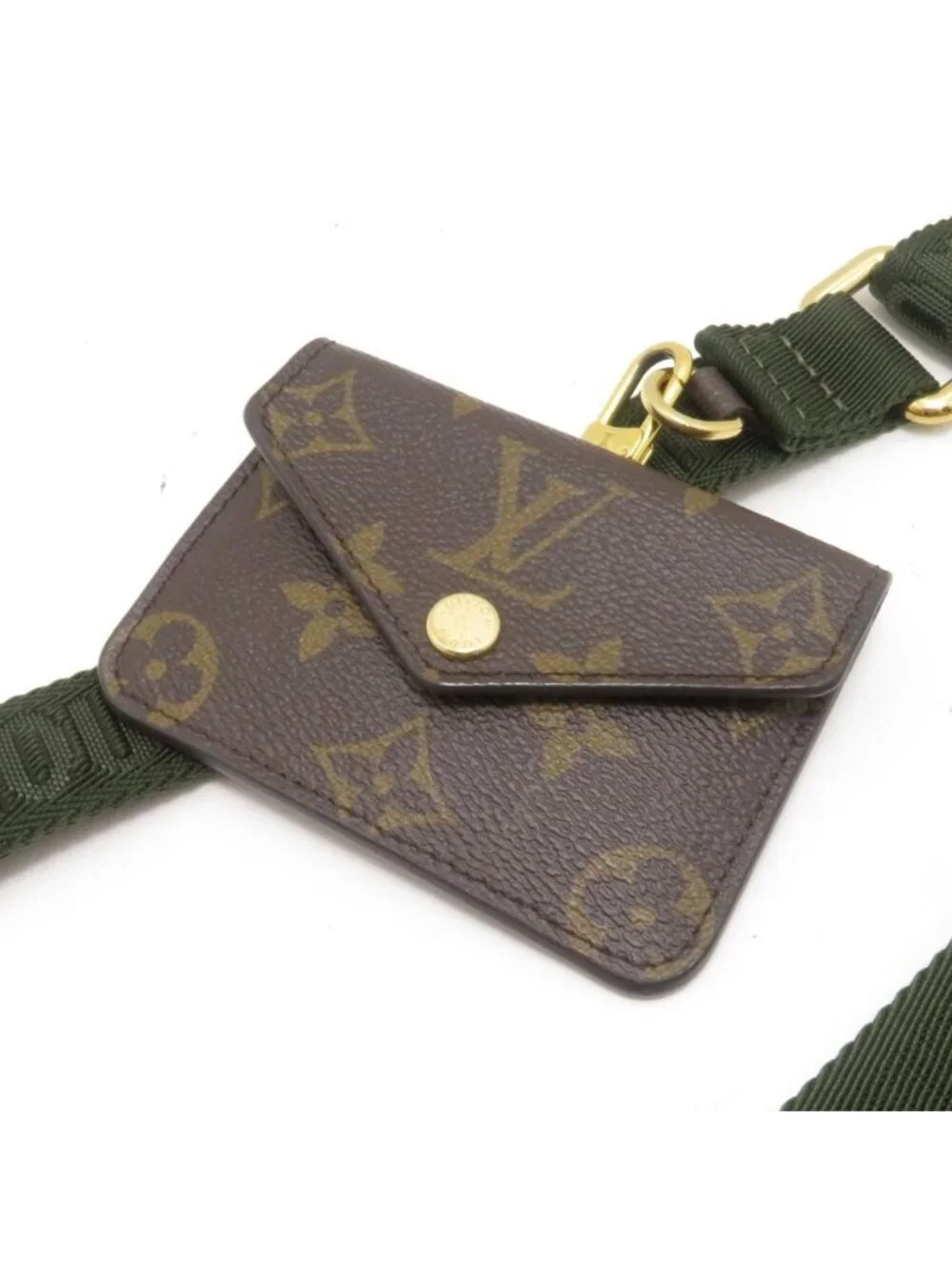 Louis Vuitton Multi Pochette Felicie Monogram Khaki Shoulder Bag Canvas